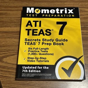 Mometrix Test Preparation ATI TEAS 7 Secrets Study Guide Prep Book, 7th Edition - Picture 1 of 4