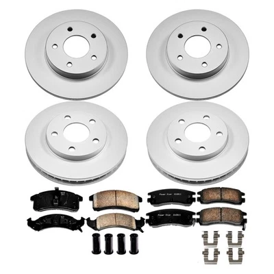 PowerStop CRK2762 Brake Kit For Cadillac Eldorado 1992-1993 Front Rear — 第 1/4 张图片