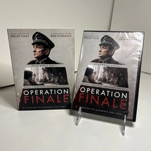 Operation Finale Ben Kingsly-Oscar Isaac 2018 New W/ Slipcover - Picture 1 of 4