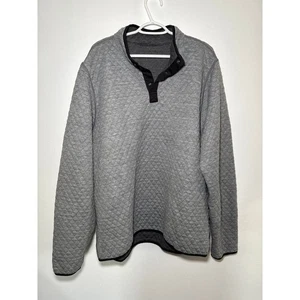 Stanley Black & Decker reversible quilted henley sweater mens XL workwear - Picture 1 of 9