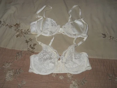 Lot of 2 Vintage VICTORIA’S SECRET Satin Feel Bras 34B - Image 1 of 4