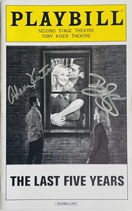 Die letzten fünf Jahre - SIGNIERT - Off Broadway Playbill - Mai 2013 - Wolfe, Kantor - Bild 1 von 3