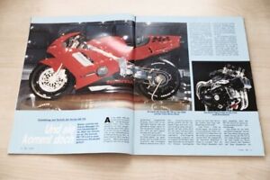 PS Sport Motorrad 3783) Honda NR 750 in einer ersten Vorstellung auf 5 Seiten