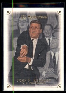 2007 UD Masterpieces John F Kennedy US Presidents #47