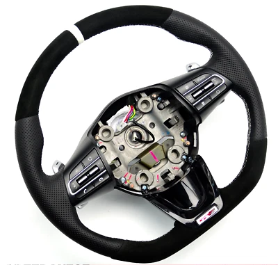 TAUSCH ABGEFLACHT Alcantara Lederlenkrad KIA Stinger GT Line - Bild 1 von 4