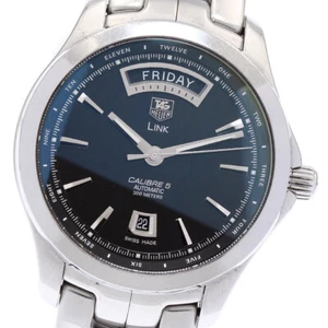 TAG HEUER Link caliber 5 WJF2010 Day date black Dial Automatic Men's_880951 - Picture 1 of 7