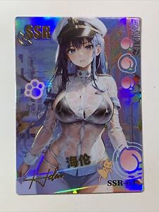 Helm Nikke Goddess Of Victory SSR 64 Story Waifu Card Girl Anime Sexy Swimsuit