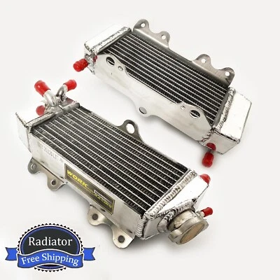 Fits Yamaha WR250F 2001-2006/YZ250F 2001-2005 Aluminum Radiator 2002 2003 2004 - Imagem 1 de 4