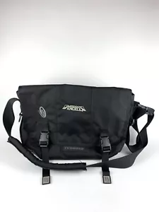 Borsa messenger Timbuk2 piccola nera tracolla pendolare viaggio laptop con LOGO LEGGI - Foto 1 di 15