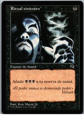 Dark Ritual | MtG Magic Tempest | French FR | NM