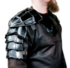 Medieval Knight Shoulder Armor Pair Of Pauldron Larp Armor Gorget Shoulder Guard