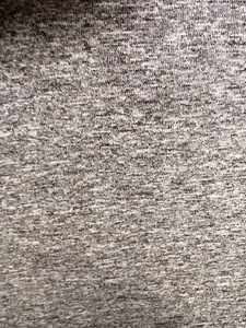 Anthrazitgraues zweiseitiges Sweatshirt Fleece Stretch Stoff 64" lang - BTY - Bild 1 von 6