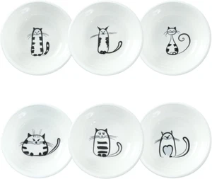 Super Cute Cat Ceramic Sauce Dish/Seasoning Dish/Sushi Soy Dipping Bowl/Appetize - Picture 1 of 7
