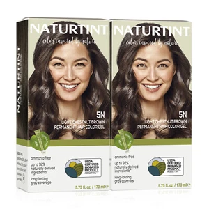 Naturtint Permanent Hair Color - 5N Light Chestnut Brown 5.07 Fl Oz (Pack of 2) - Picture 1 of 8