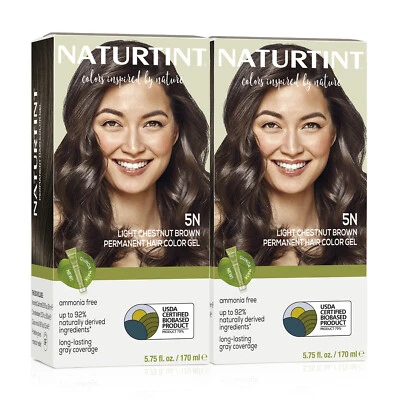 Naturtint Permanent Hair Color - 5N Light Chestnut Brown 5.07 Fl Oz (Pack of 2) - Image 1 of 4