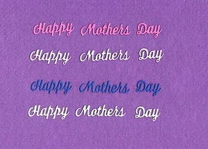 Tarjetas de álbum de recortes HAPPY MOTHERS DAY troquelados - Imagen 1 de 1