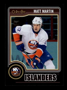 3-11-18 PWE READ . 2014-15 opc o-pee-chee black /100 #299 matt martin - Picture 1 of 2