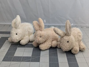 Russ Home Buddies Rabbit Plush Lot Terry Cloth Bunny Stuffed Animal Toy - Picture 1 of 9
