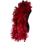 2 Meters Turkey Feather Boa Big Fluffy Feathers Scarf Cosplay Costume Plume Boas