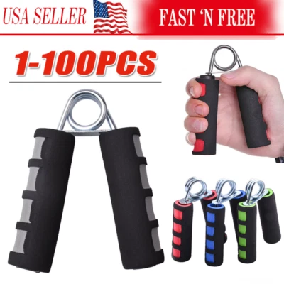 Hand Grip Strength Power Trainer Gripper Strengthener Gym Exerciser Hard Trainer - Image 1 of 4