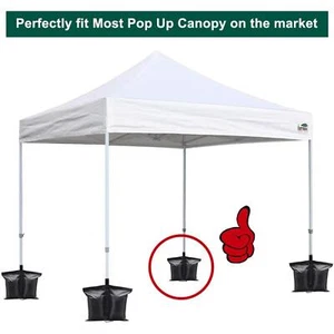 4pcs Outdoor Weight Sand Bags Canopy Weights Multifuntional Tent Weight Bags - Picture 1 of 4