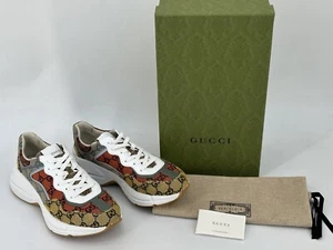 Neu Original GUCCI Damen Rhyton Sneakers -663681-Gr-UK-4 / EU-37 / US-7 - Bild 1 von 14