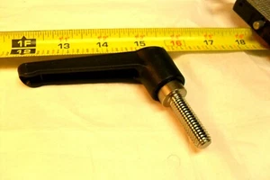 JW WINCO 6T32S35K Stainless S 3/8-16, Shank 1-1/4" Plastic Body,Adjustable Lever - Picture 1 of 3