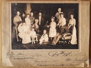 Historical autograph photo Hanover royal family 1913 foto Brunswick Mecklenburg - Picture 1 of 5