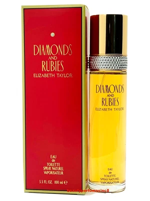 Diamonds and Rubies Perfume by Elizabeth Taylor 3.3 oz 100ml Eau de Toilette NEW - Image 1 of 4