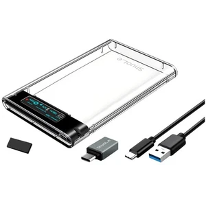 USB3.2 Externes HDD-Gehäuse 5Gbps 2,5 Festplattengehäuse Festpl9512 - Afbeelding 1 van 10