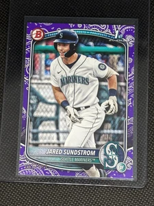 2025 Bowman - Prospects Jared Sundstrom #BP-85 Purple Pattern /199 (RC) - Picture 1 of 2