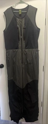 Cabela’s Overall XL Bibs Waterproof Breathable Dry Plus System Black fishing - Image 1 of 4