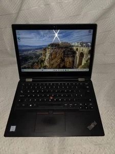 Lenovo ThinkPad l380 yoga 2 in 1 touchscreen i5 8th gen 13" laptop - Picture 1 of 12
