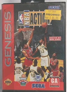 Genesis NBA Action '94 (Sega, 1994) komplett in Box mit Hang Tab (b-2-L) - Bild 1 von 3