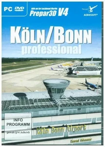 Köln/Bonn professional, 1 DVD-ROM | Add-on for Lockheed Martin Prepar3D V4 | NBG - Bild 1 von 1