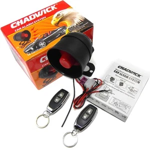 Car Horn Siren Alarm,Universal Car Alarm Security Protection System with 2 Re... - Picture 1 of 9