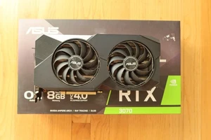 Nvidia RTX 3070 - ASUS Dual OC - 8GB GDDR6 - Graphics Card - Picture 1 of 8
