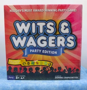 Wits & Wagers Party Edition Game – Sealed, Award-Winning Fun for Game Night! - Picture 1 of 6