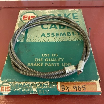 "Cable de freno de palanca de mano NASH 1952-53 BX905 951/4"" CABLE CONDUCTO 863/4""" Foto 1 de 4