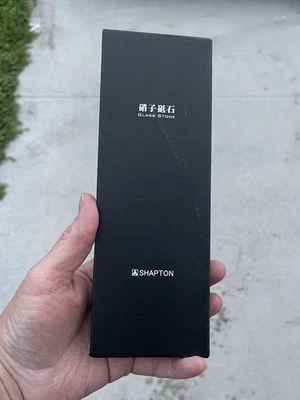 Piedra de vidrio Shapton 8000 grano con estuche hecho en Japón Foto 1 de 4
