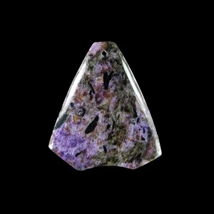 Charoite 49x43x6 mm Colgante Cuentas HG311002 - Imagen 1 de 4