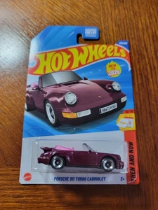 Hot Wheels PORSCHE 911 TURBO CABRIOLET lila N-Case - Bild 1 von 3