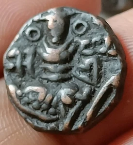 #G50#-INDIEN-Post-Hunnic Lohara Dynasties of Kashmir SANGRAM DEVA 1003-28 AD  - Bild 1 von 3