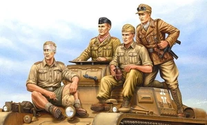 HOBBY BOSS 84409 MAQUETTE GERMAN TROPICAL PANZER CREW 1/35 - Picture 1 of 1