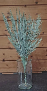 8 Stück künstliche  Zweige mittelgrün, Dekoration Weihnachten - Bild 1 von 8