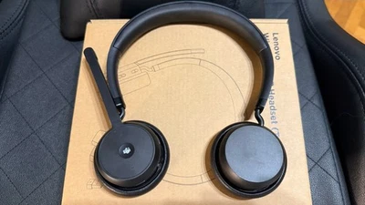 Cuffie Lenovo Wireless VoIP Headset Teams Certified – Noise-Cancel Mic, USB-A - Immagine 1 di 4