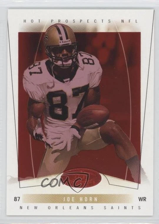 2004 Fleer Hot Prospects Red Hot /50 Joe Horn #61 - Image 1 of 2