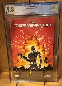 Terminator #2 CGC 9.8 Dynamite Entertainment 2024 Declan Shalvey Cover New Slab - Bild 1 von 2