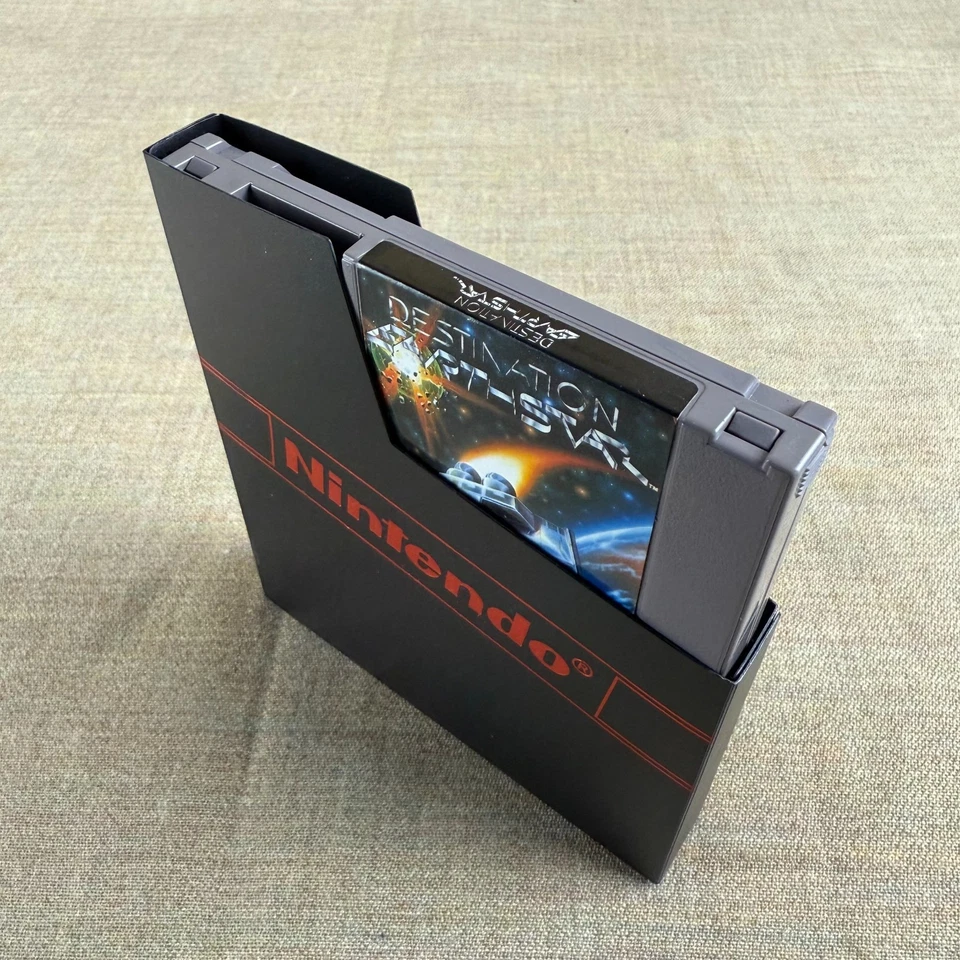 Destination Earthstar NES Loose Authentic Sci-Fi Shooter Tested VG - Image 1 of 4