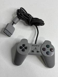 OEM Sony Playstation 1 PS1 Non-Dualshock Controller SCPH-1080 - Grau *GETESTET* - Bild 1 von 3